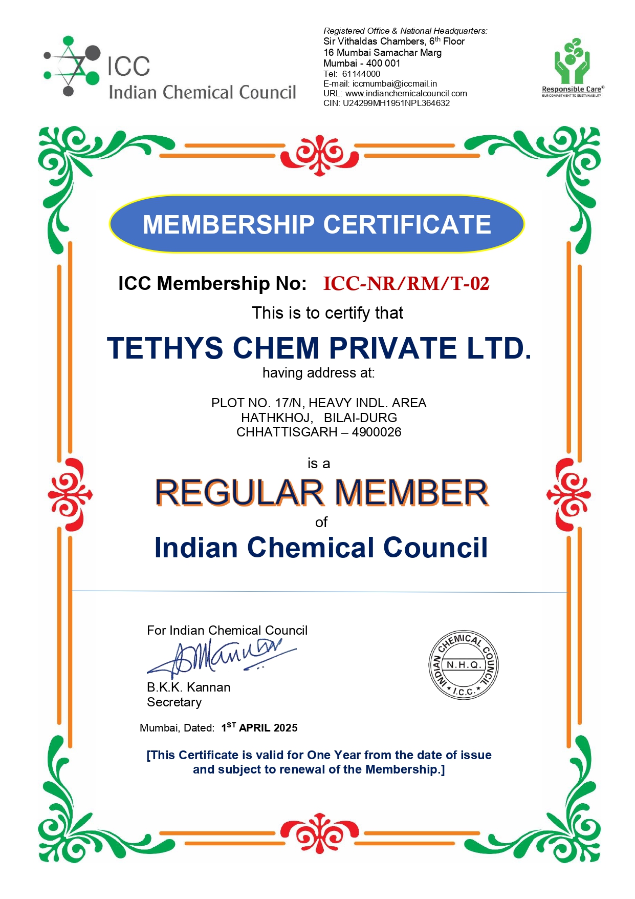 Certificate 3