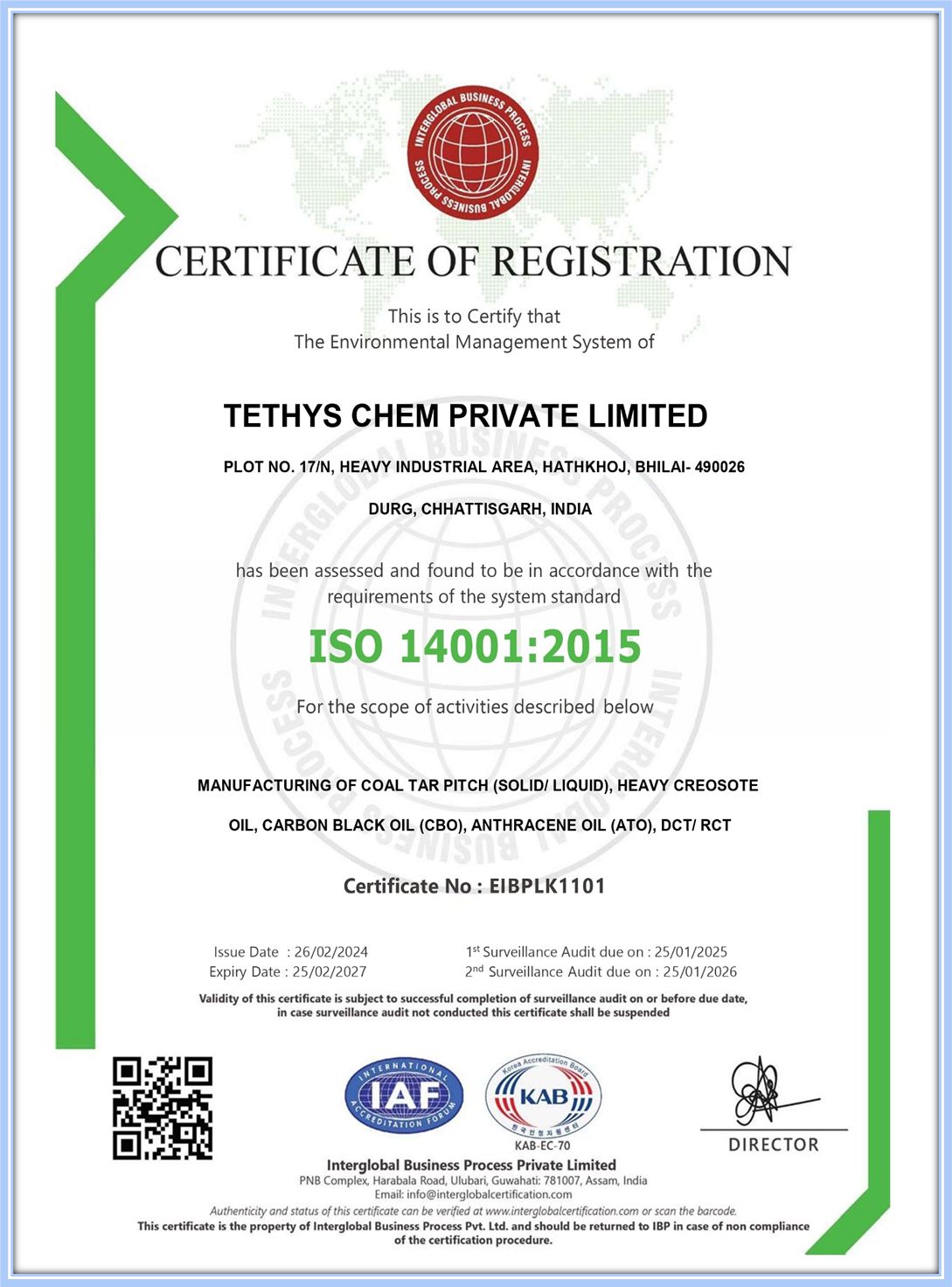 Certificate 1